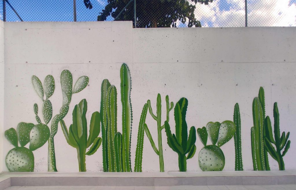 Mural cactus